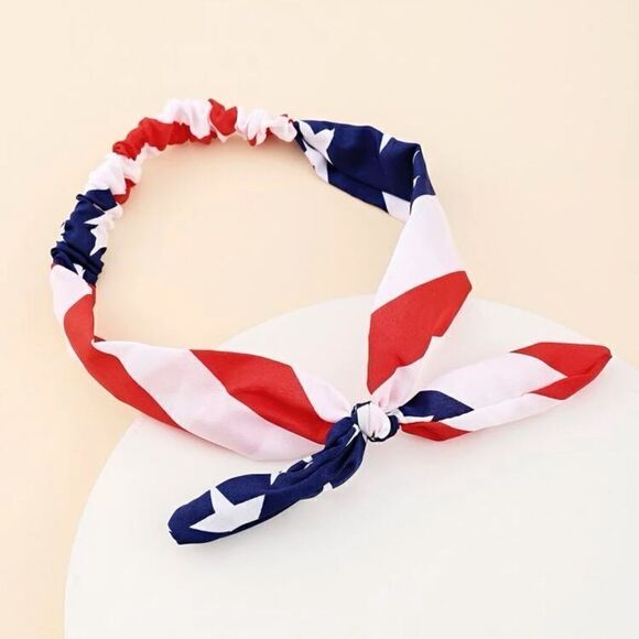 American Flag Patriotic Bandana - Picture 1 of 6
